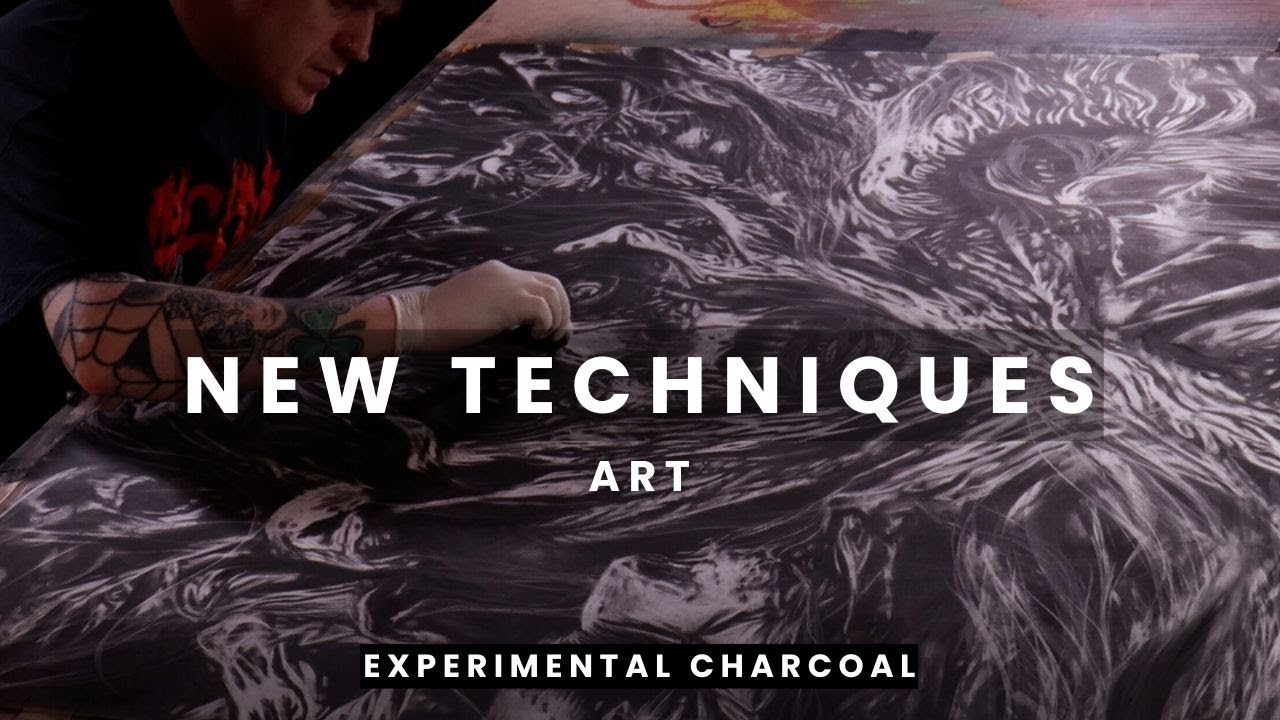 Experimenting with New Charcoal Drawing Techniques #CharcoalArt #CharcoalDrawing #Art