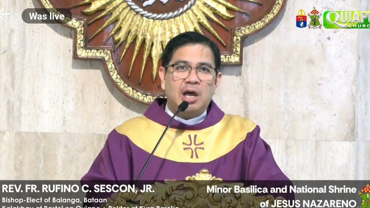 QUIAPO CHURCH LIVE TV MASS TODAY 6:00 AM FEBRUARY 22, 2026 - SUNDAY MASS