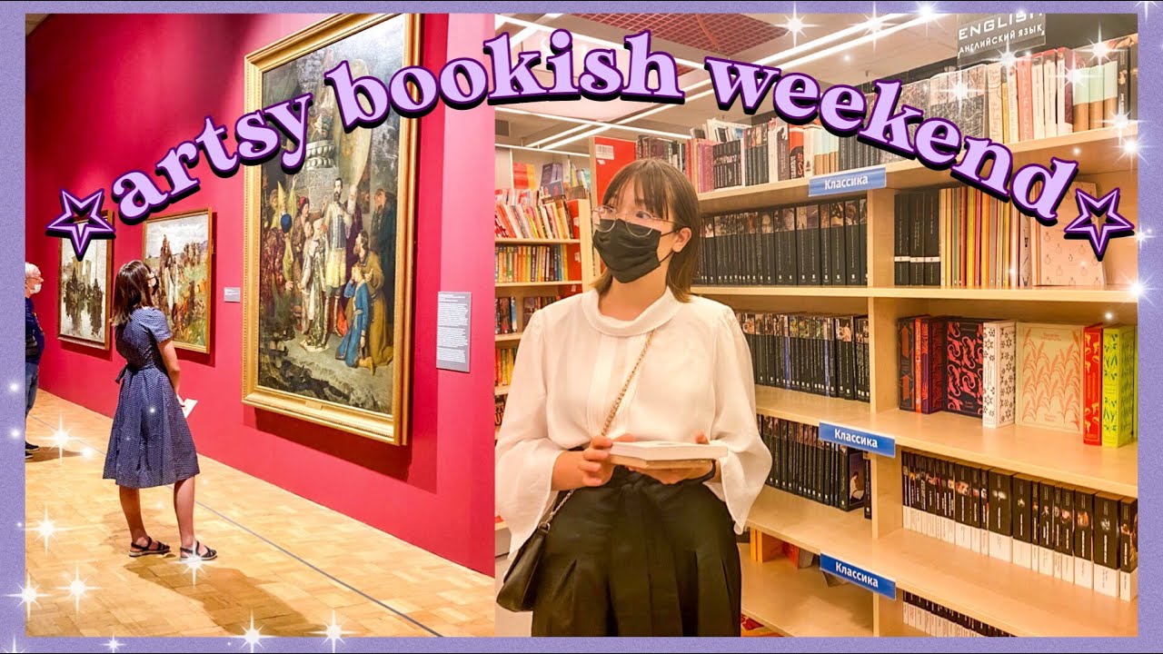 Moscow Vlog: art galleries & books📚