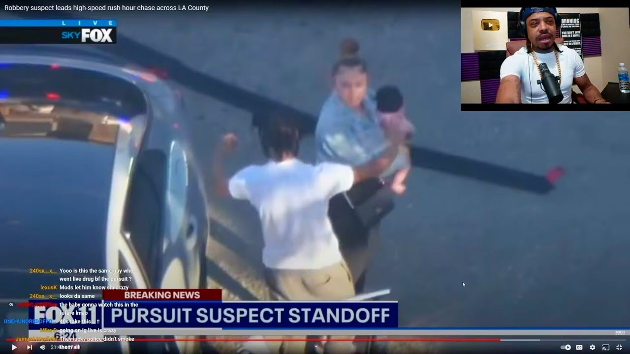 He Went On A High Speed Chase With His Baby In The Car | DJ Ghost Reaction