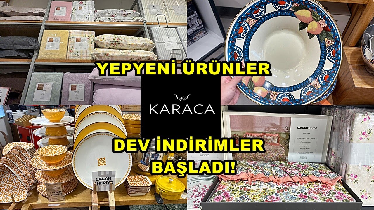 KARACA İNDİRİM FIRSATLARI/%50 İNDİRİMLER /TARTIŞMASIZ FİYATLAR! /1 ALANA 1 BEDAVA/&Ccedil;EYİZ ALIŞVERİŞİ/