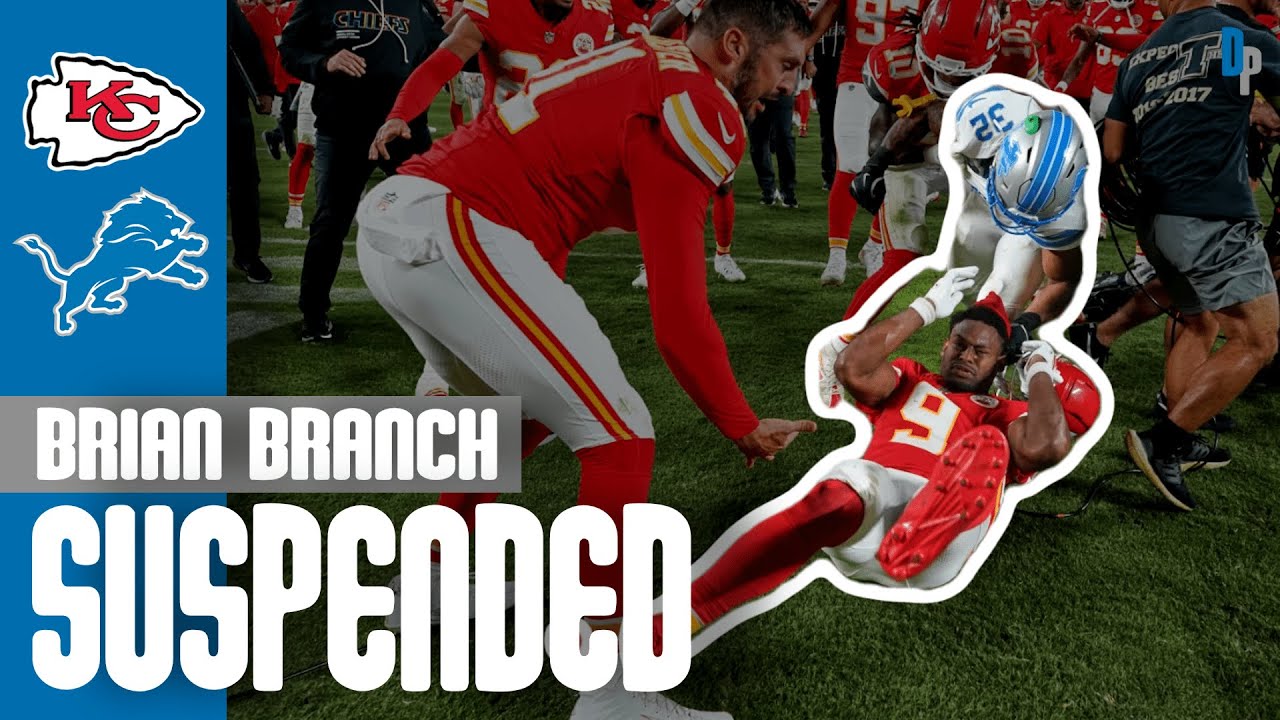Brian Branch FIGHT w/ JuJu Smith-Schuster (Week 6 NFL)