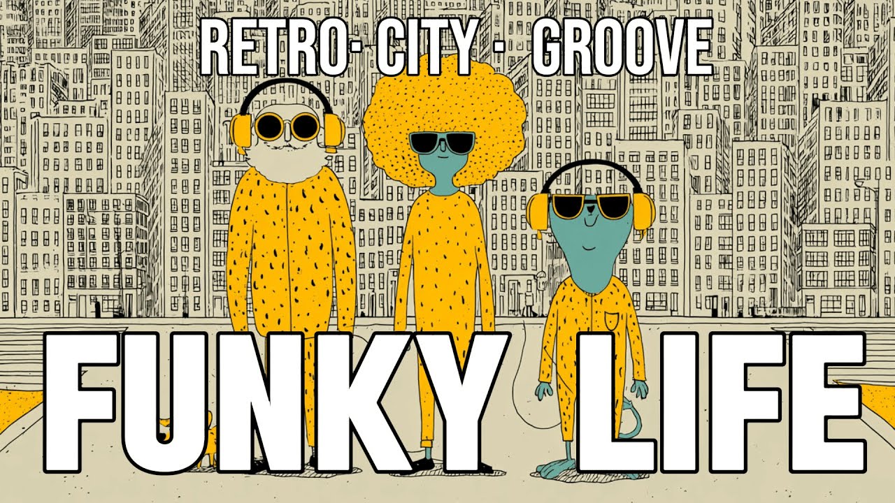 [Playlist] Retro Funk City Groove – Feel-Good Vintage Vibes