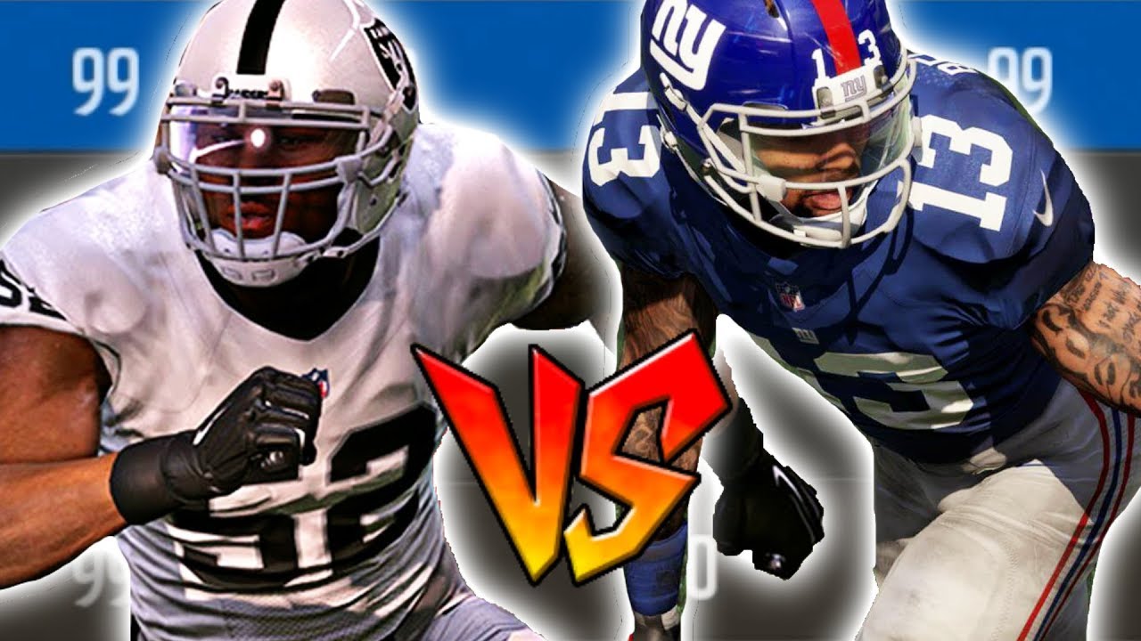 99 Speed And 0 Skill VS 99 Skill And 0 Speed! Madden NFL 18 Challenge