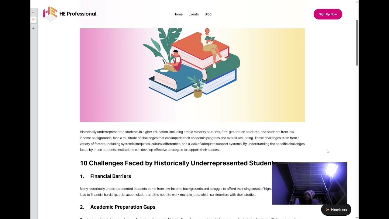 10 Challenges Faced by Historically Underrepresented Students - JTPMath Black History Keynote Speech