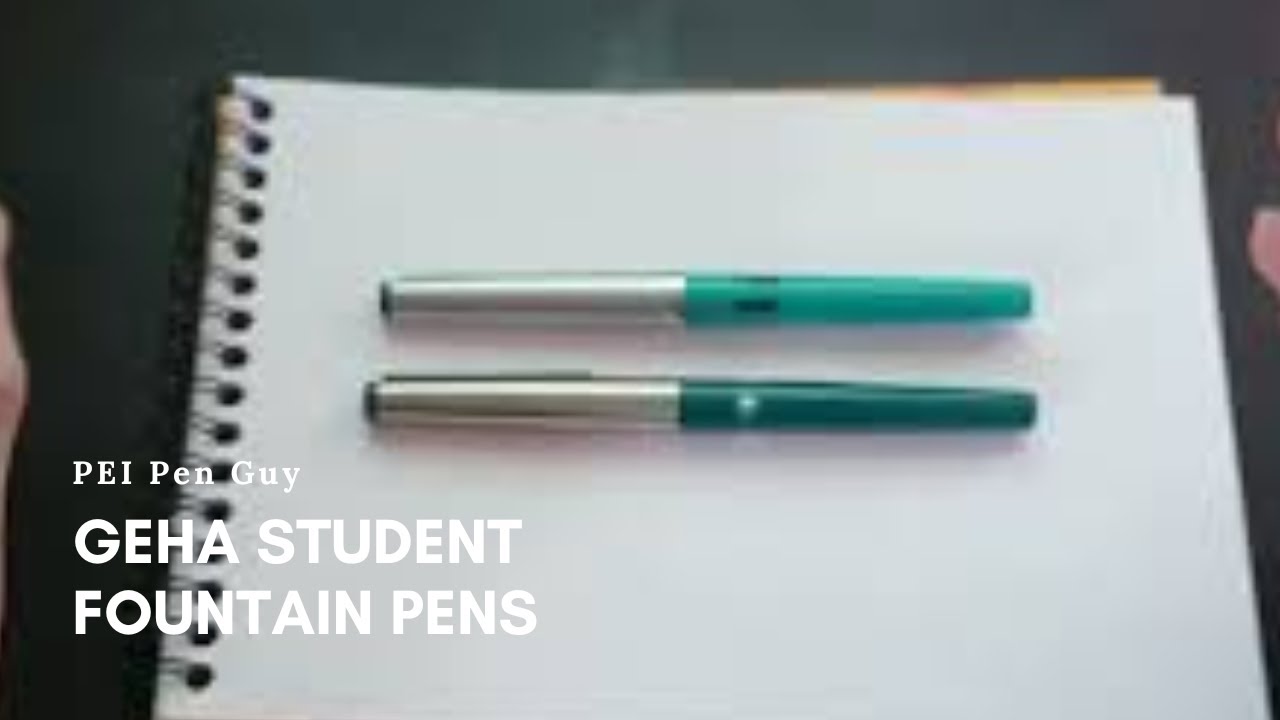 Geha Student Fountain Pens.