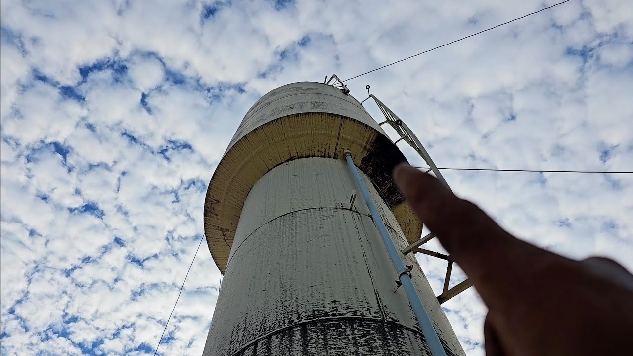 Conserto de vazamento caixa d'água taça.