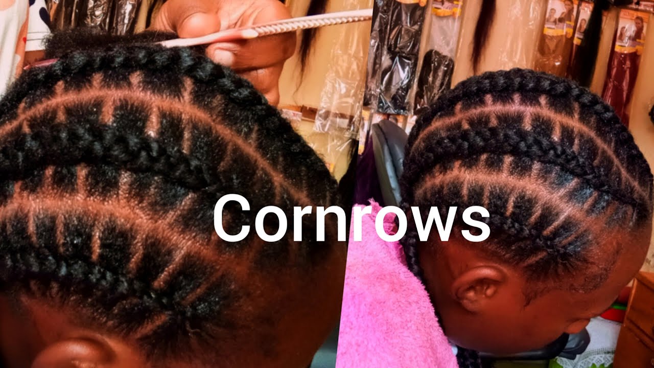 HOW TO: STICH | CORNROW IN NATURAL HAIR FOR BEGINNERS | FREINDLY | NIFAH FACES AND HAIR