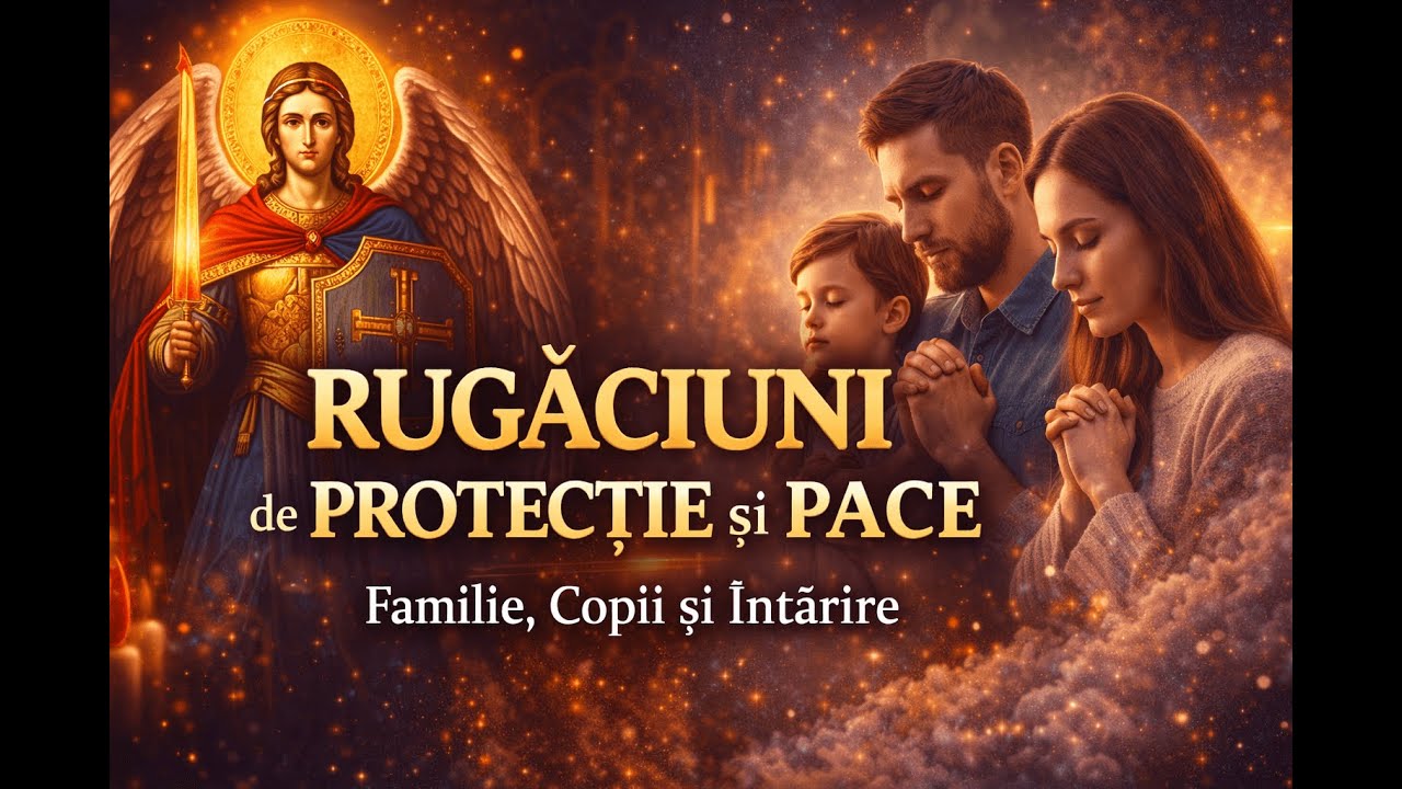 Rugăciuni Puternice de Protecție și Pace | Familie, Copii și Întărire în Vremuri Grele