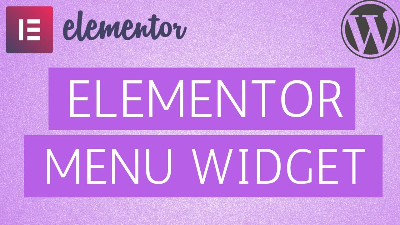 How to Create Beautiful Menus Using WordPress & Elementor Pro Menu Widget
