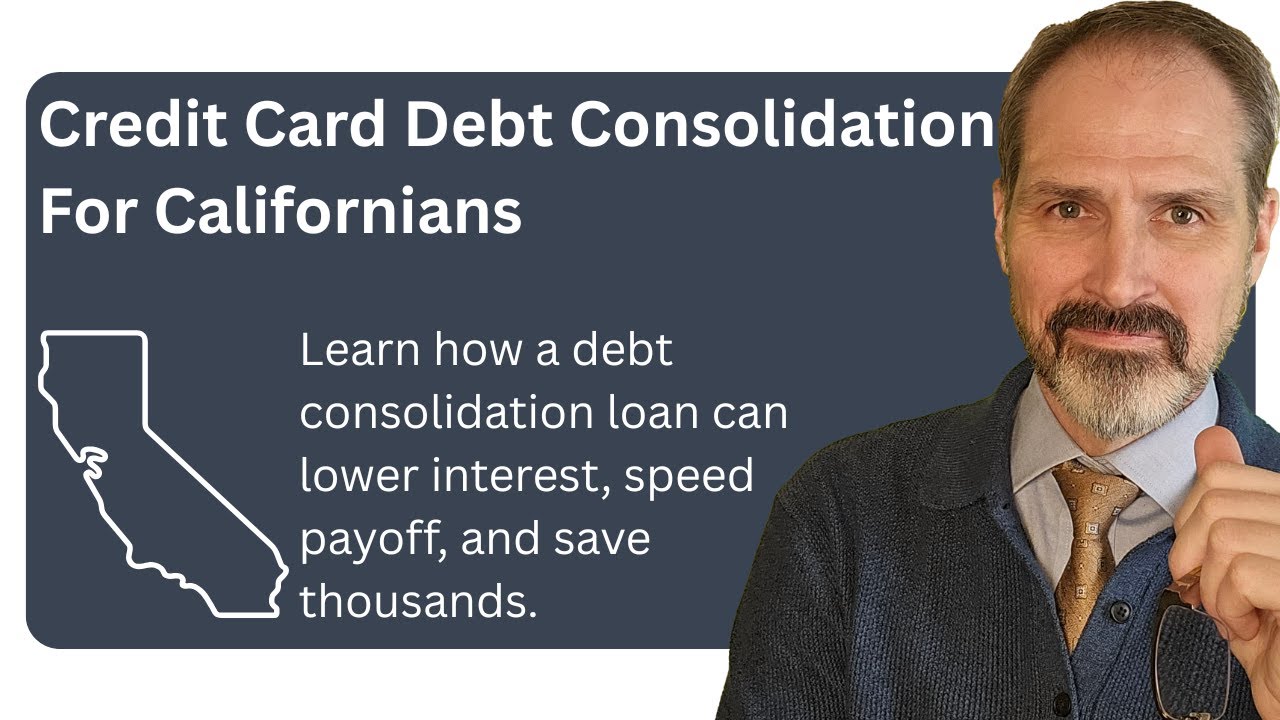 How to get a debt consolidation loan in California