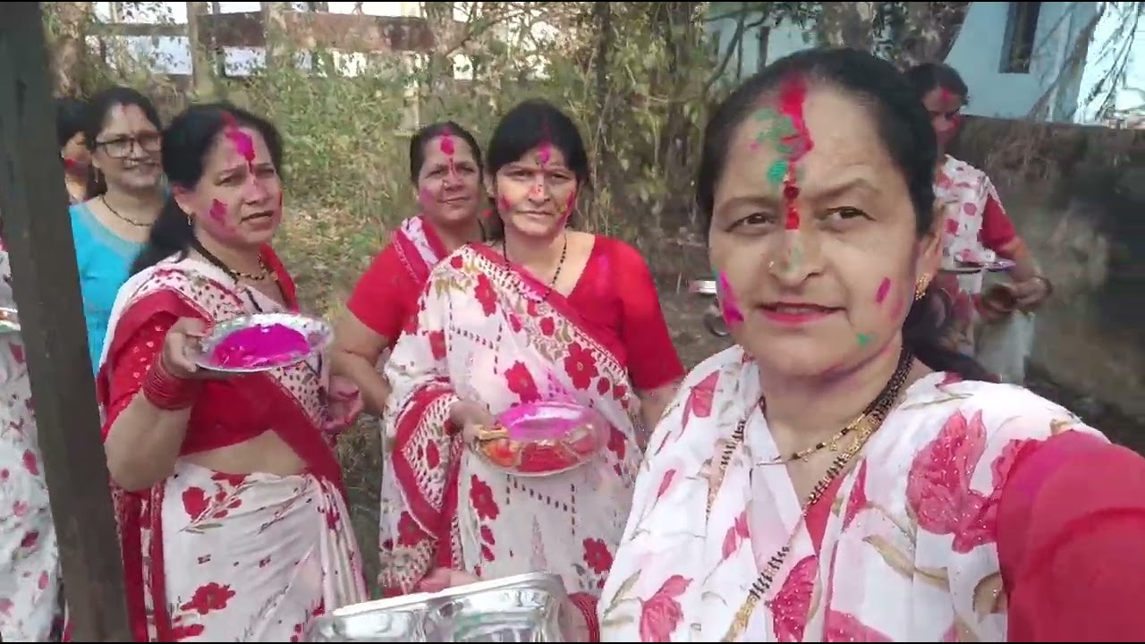 कैसे होती है #एकादशी में आंवले की पूजा हमारी होली में आए #राधाकृष्ण#householdqueen 