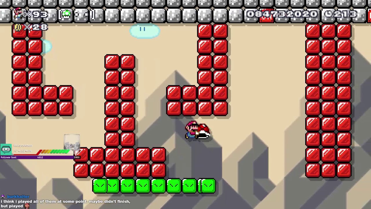 SUPER MARIO MAKER 2 | Expert Endless Streak 2460 to 2690 w/ Dazran303 [Part 1]