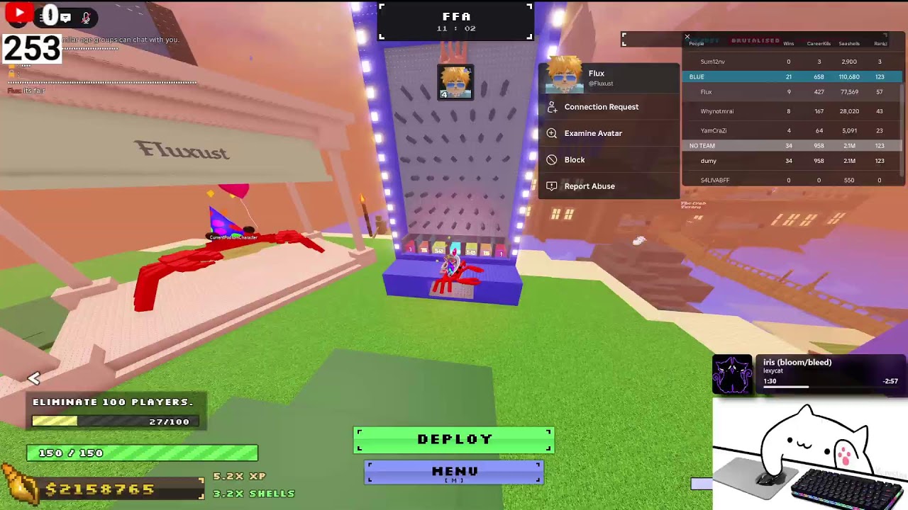 PLAYING CRAB ROYAL WITH VEIWERS (Im new at this game)