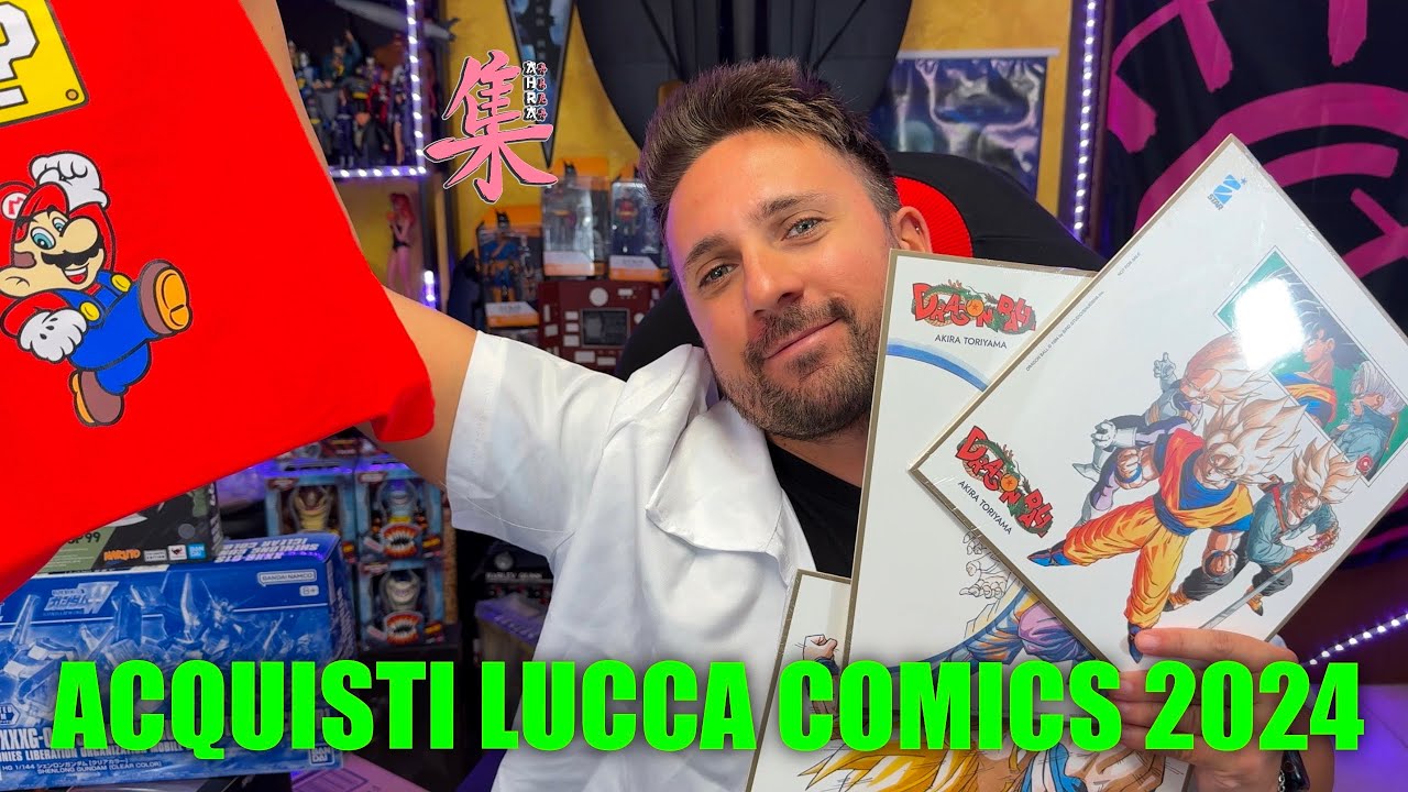 VIDEO ACQUISTI LUCCA COMICS 2024 - Ho Trovato Il Pezzo Pi&ugrave; Raro Della Mia Collezione #luccacomics