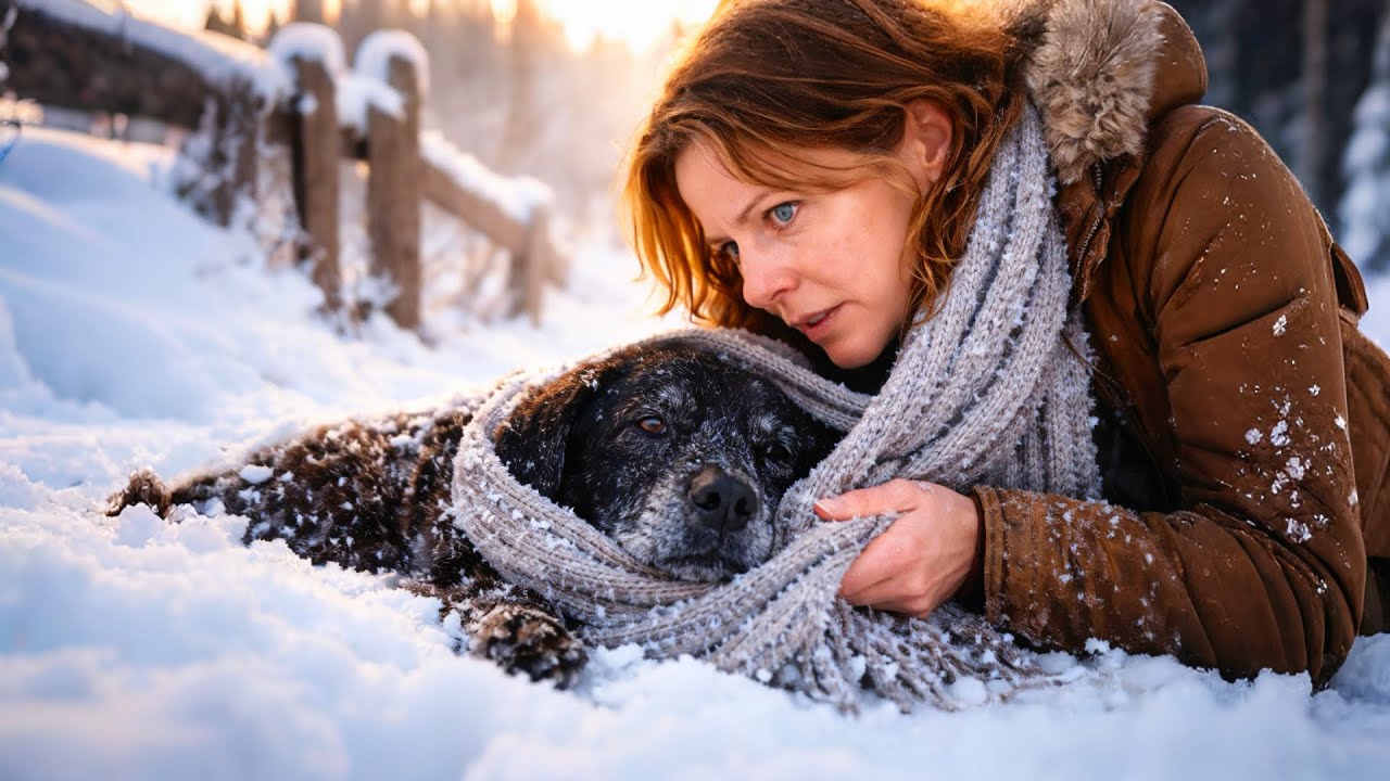 Dog Left to Die in the Snow — One Woman Saved Him