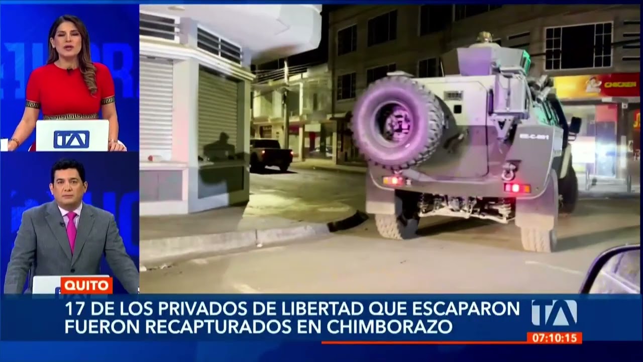 Noticiero de Ecuador (Emisión Matinal 11/01/2024)