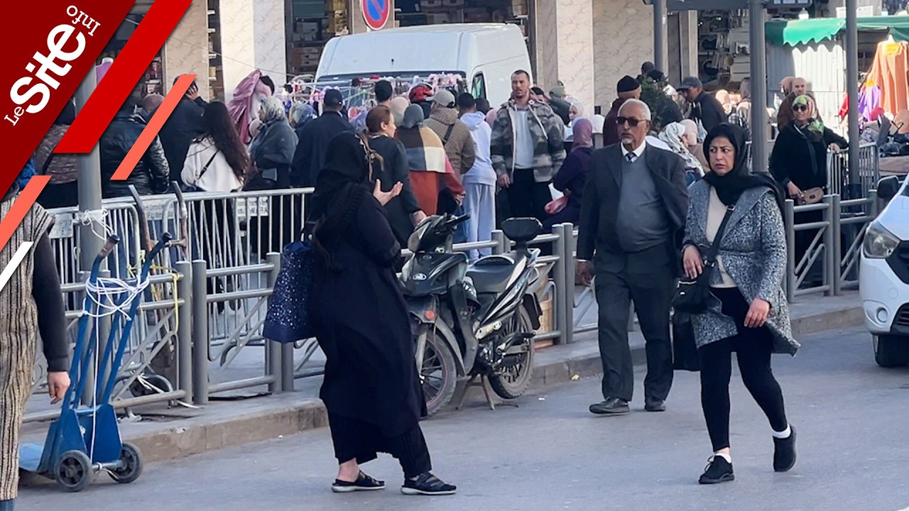 ازدحام بكراج علال بالبيضاء قبل أيام من رمضان