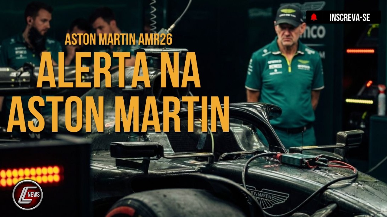 F1 2026: Aston Martin admite atraso de 4 meses no carro | Alerta no grid