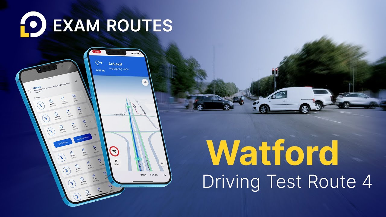 Watford Driving Test Route 4