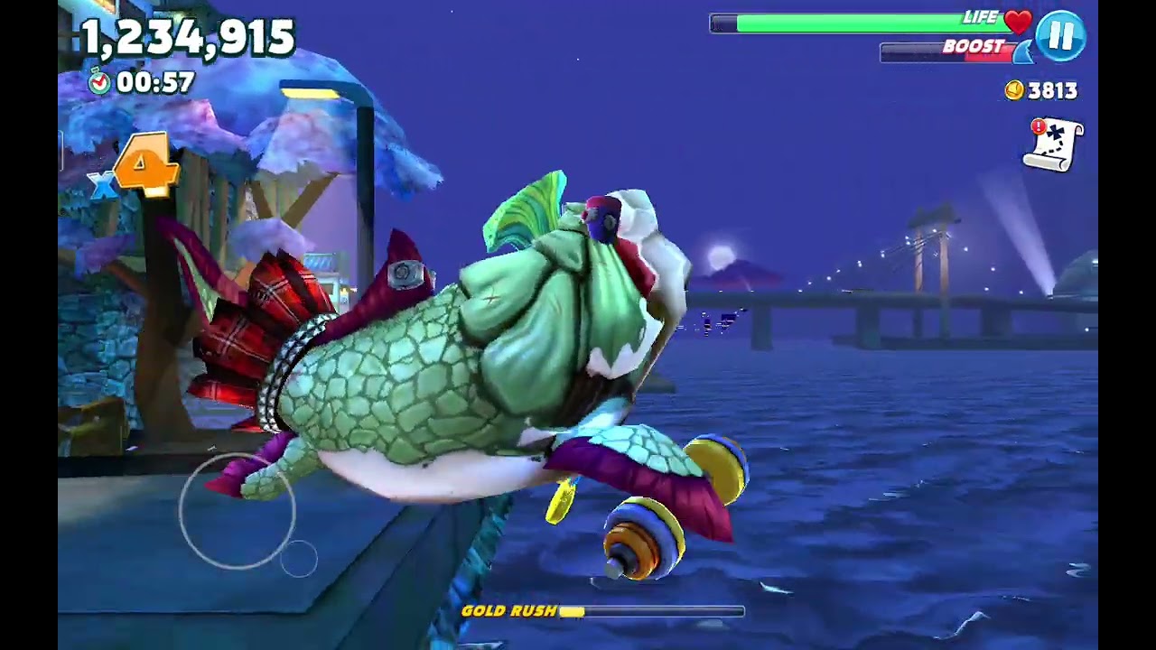 Hungry shark