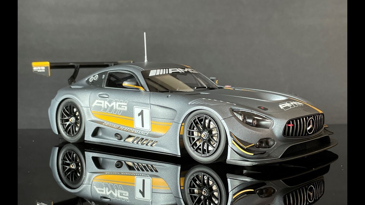 [Полное строительство] Сделать его Mercedes-AMG GT3 1/24 Full Build (Tamiya)