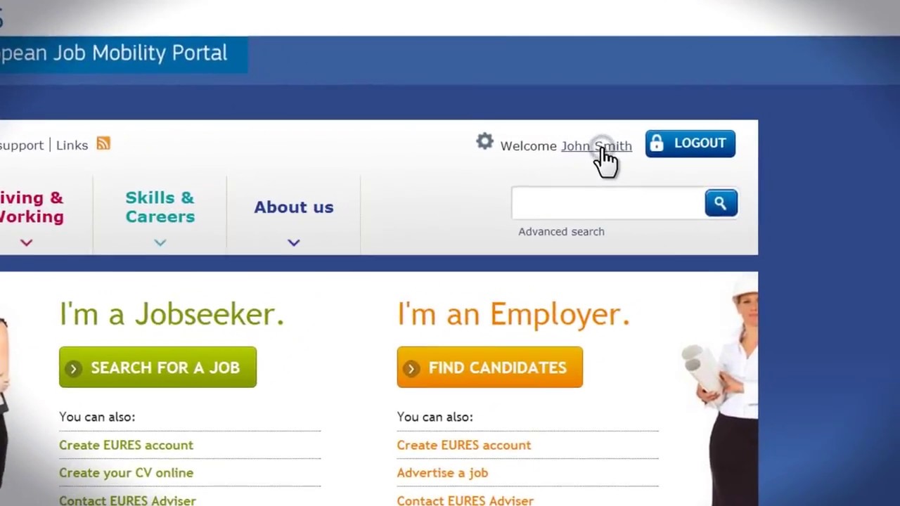 How to use the EURES Portal (Jobseekers)