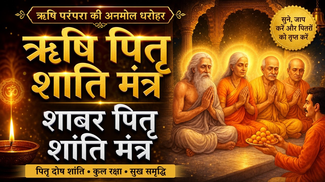 इस शाबर मन्त्र से एक हि दिन में सभी रूठे हुए पितृ शान्त हो जाते हैं। Pitra Shanti Shabar Mantra