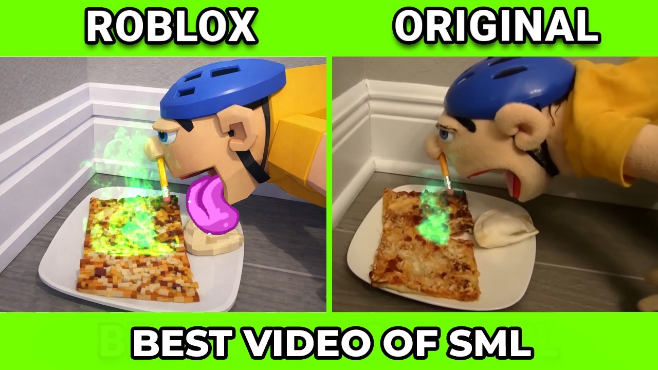 SML Movie vs SML ROBLOX: BEST SML VIDEOS #40 | Side by Side