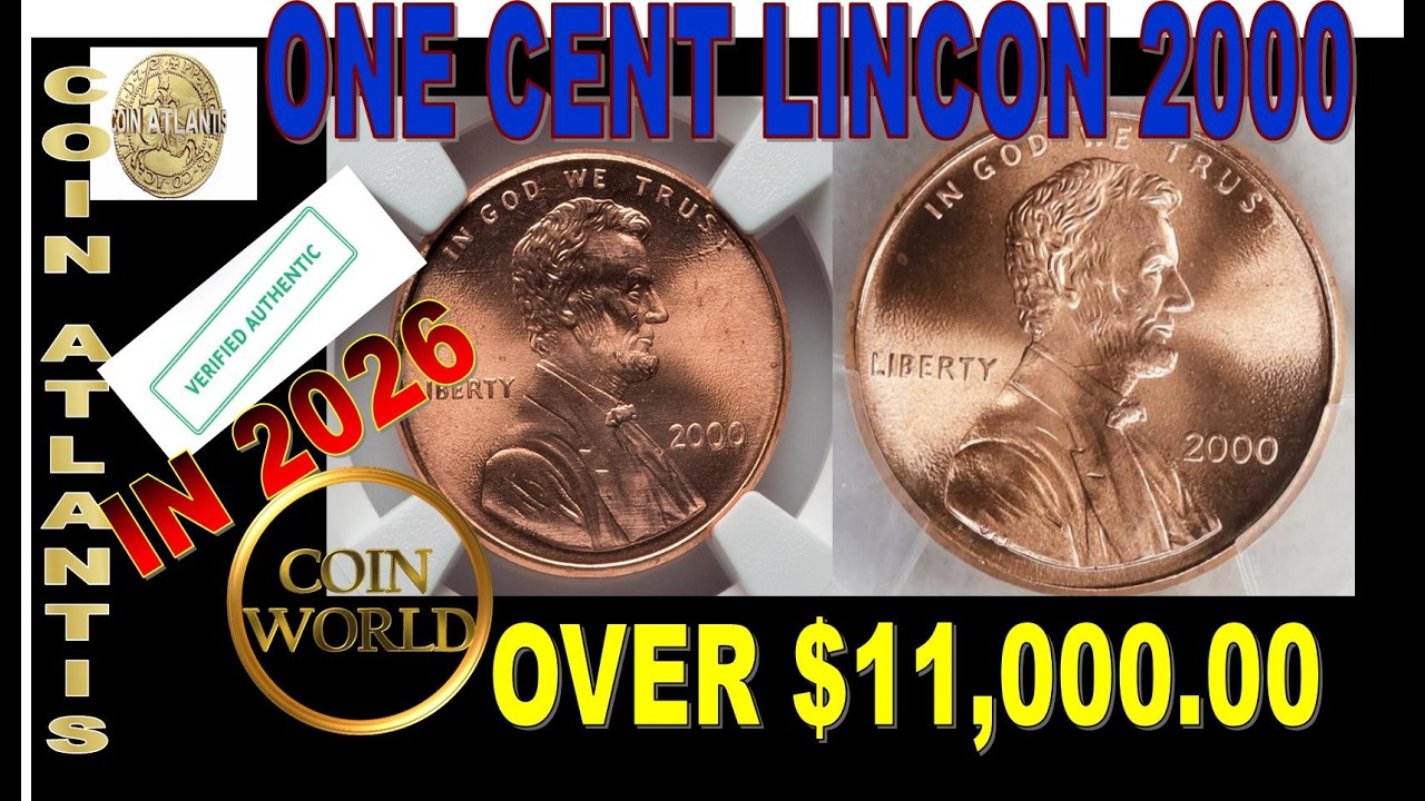 2000 lincoln Penny Coin Value . OVER $11,000.00 IN 2026