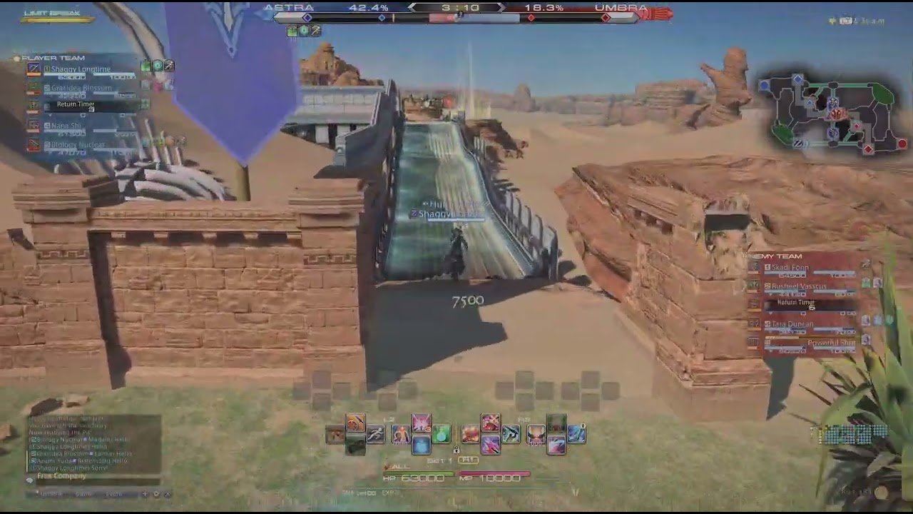 FINAL FANTASY XIV Online GnB CC Action