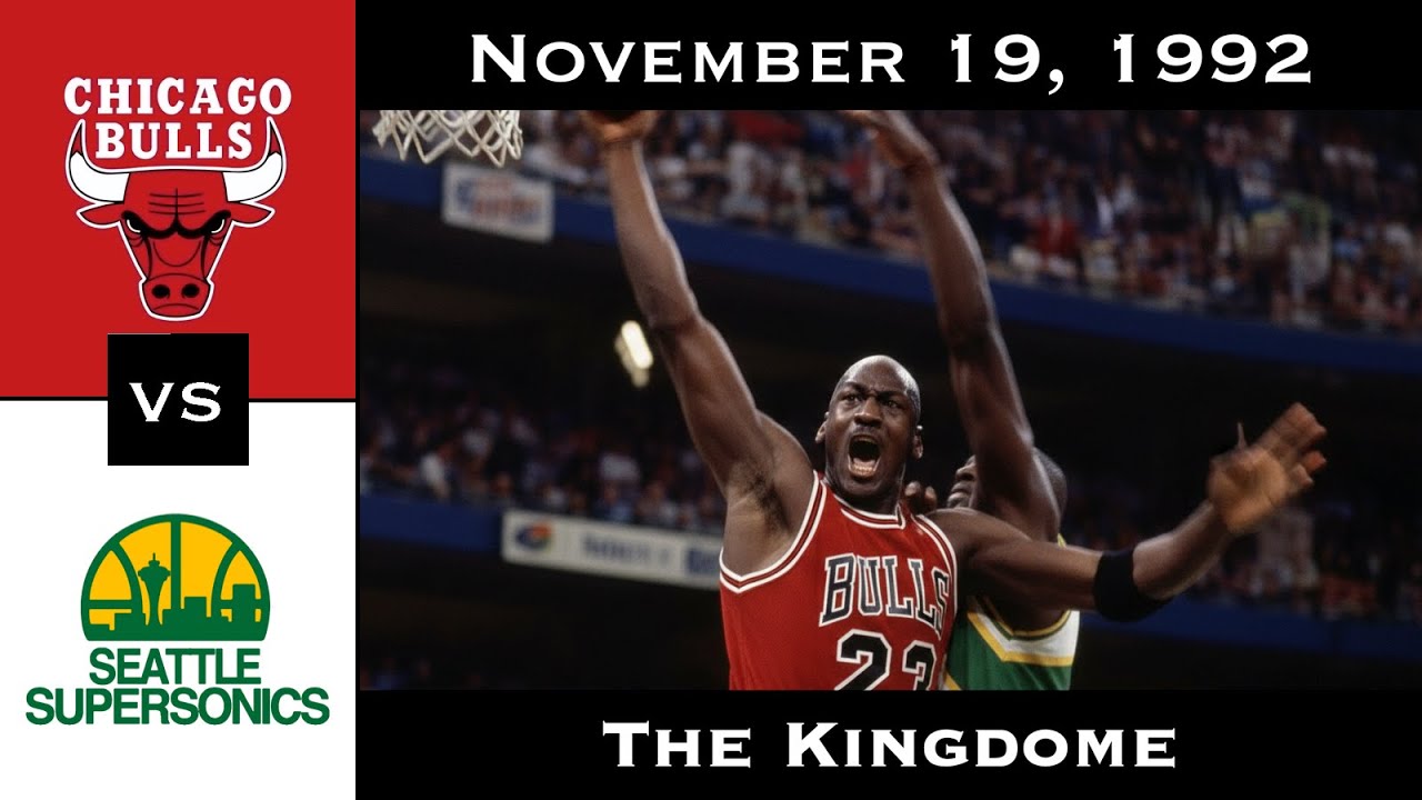 Full Game: A Championship Test in the Emerald City | Bulls vs SuperSonics (November 19, 1992)