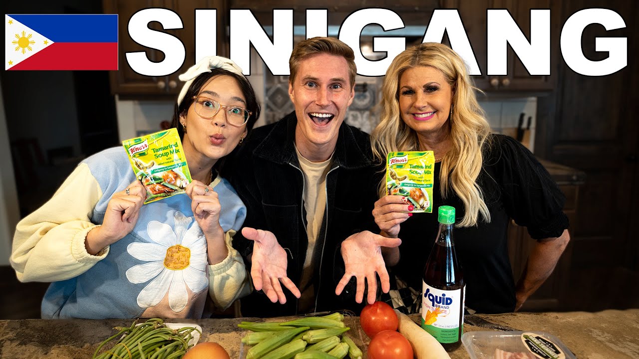 Cooking SINIGANG NA BABOY with my MOM 🇵🇭🐷 (Sinigang Recipe)