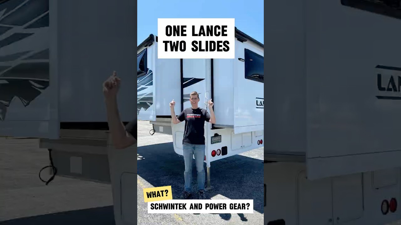 One Lance Camper, Two Slide-Out Mechanisms
