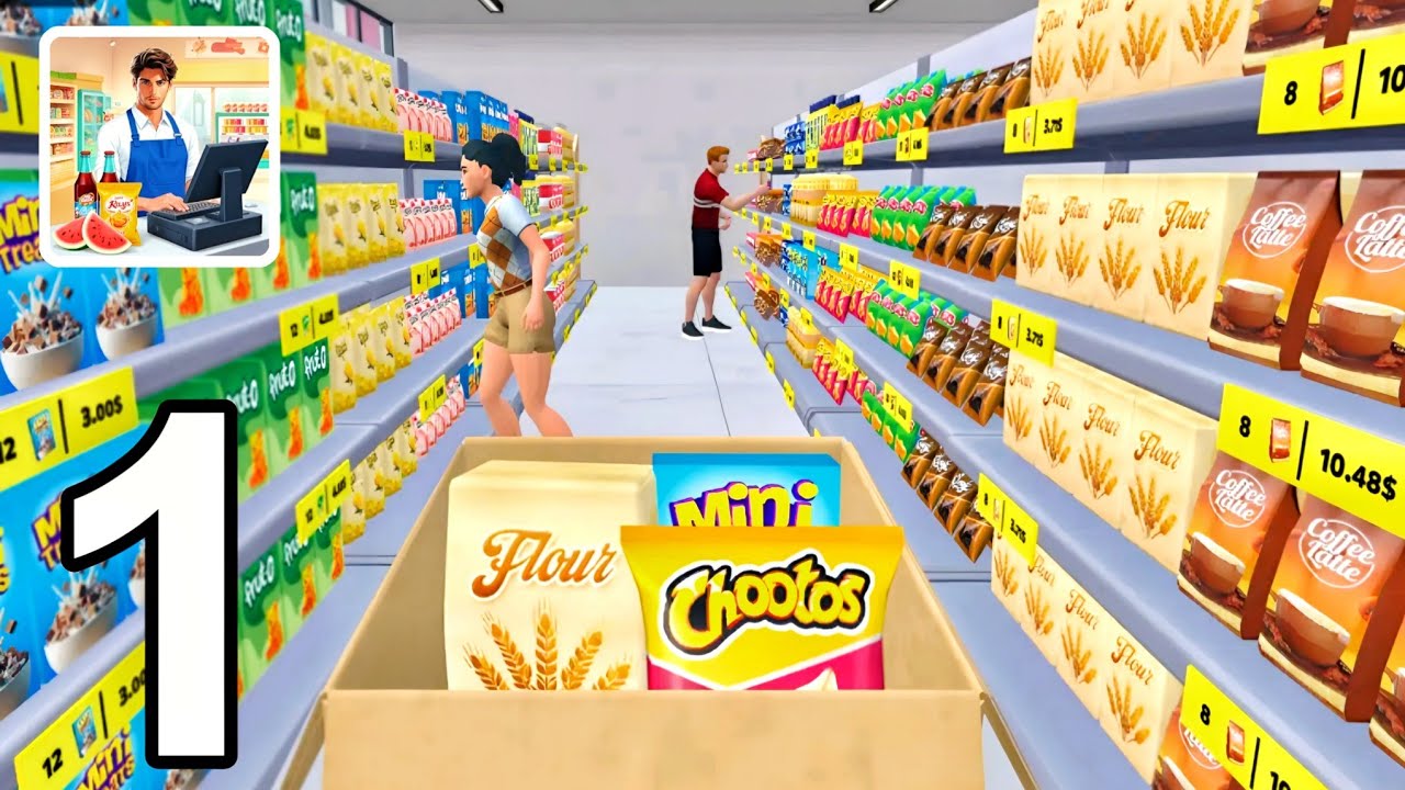 My Supermarket Journey - Gameplay Walkthrough Part 1 - Build Your Own Superstore (Android/iOS)