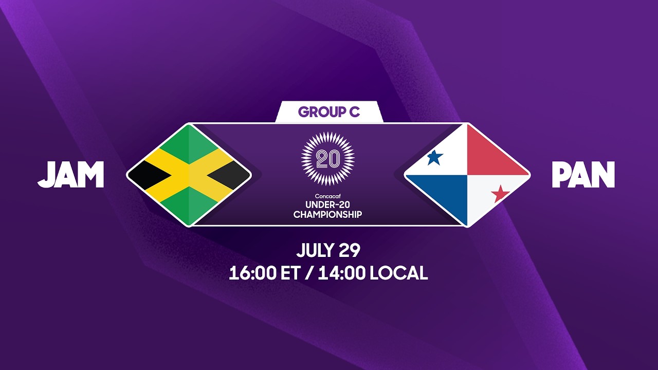 Jamaica vs Panama | 2026 Concacaf Under-20 Championship