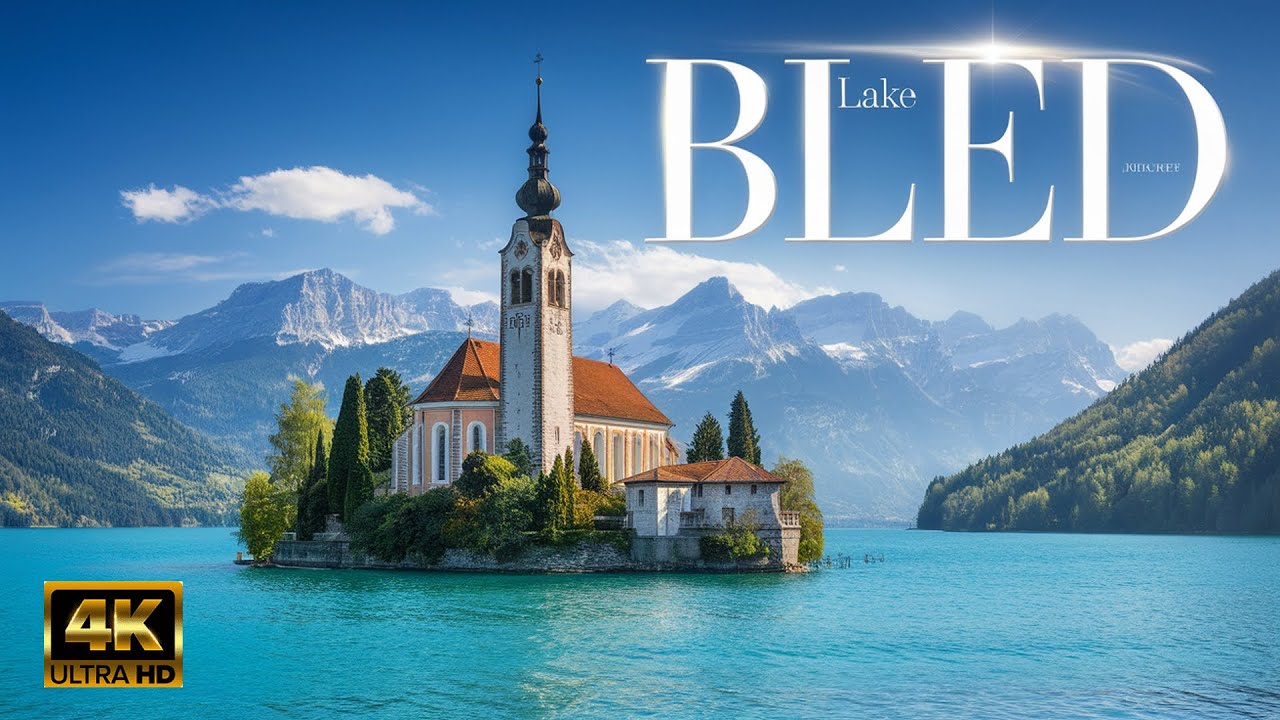 Explore Lake Bled 🇸🇮, Slovenia: Stunning 4K Walking Tour!