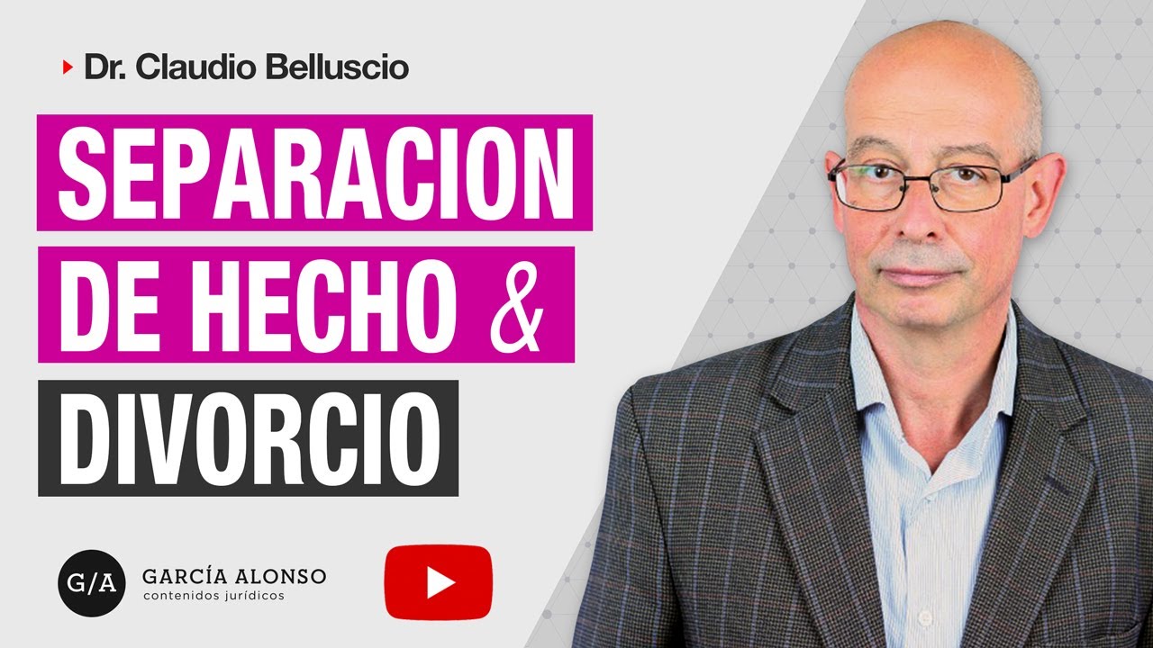 SEPARACIÓN DE HECHO anterior a DEMANDA de DIVORCIO ❗️Importante❗