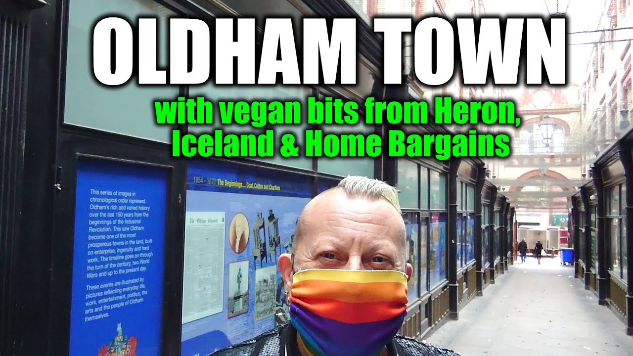 Oldham Town и несколько веганских штучек от Heron, Iceland & Home Bargains