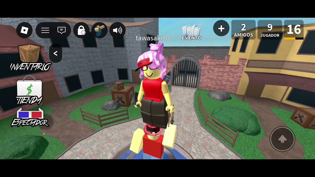 Jugando mm2