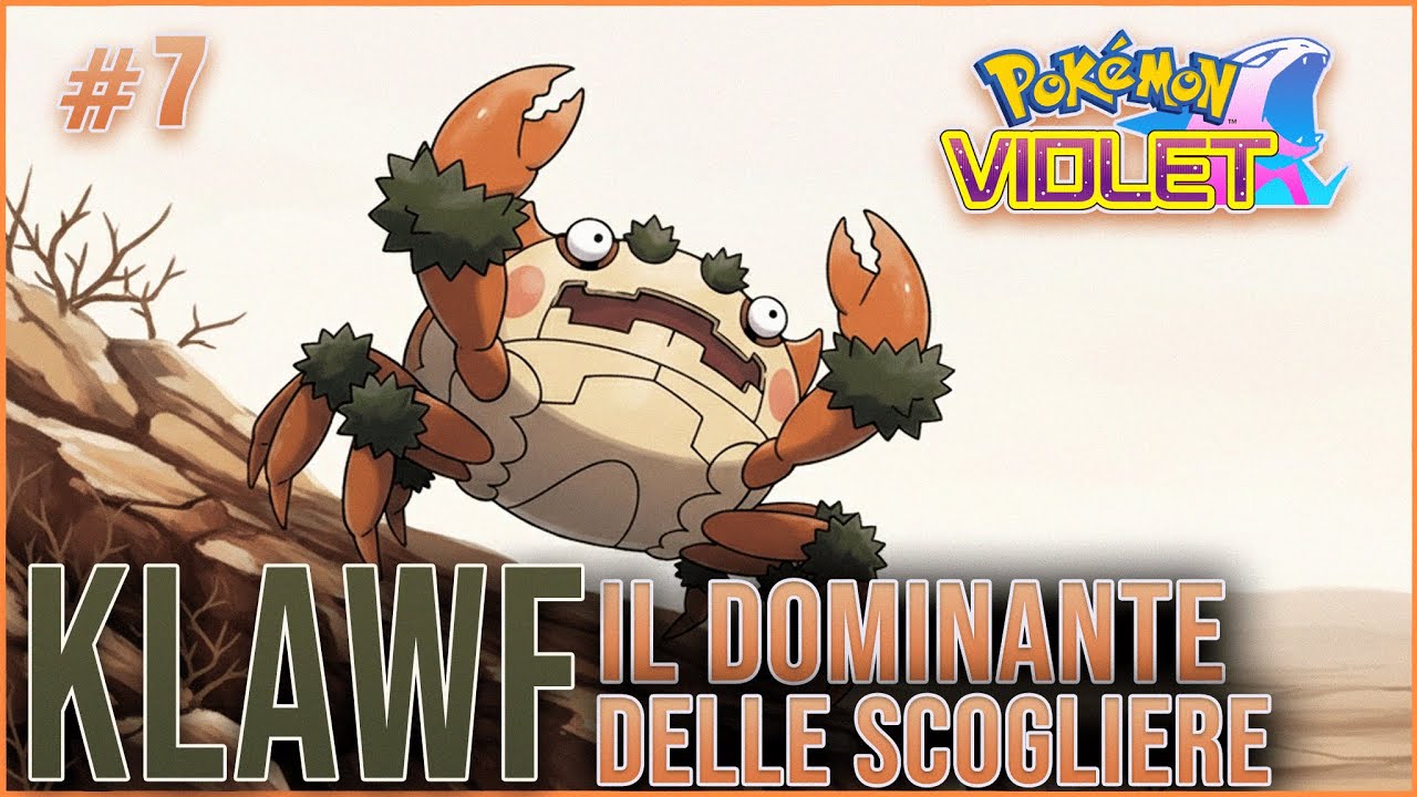BLIND RUN Pokémon Violetto — Klawf, il dominante della scogliera [#7]