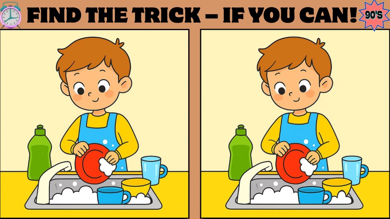 Can You Find the 3 Differences in 90 Seconds? Only 1% Can! Ultimate Picture Puzzle Challenges