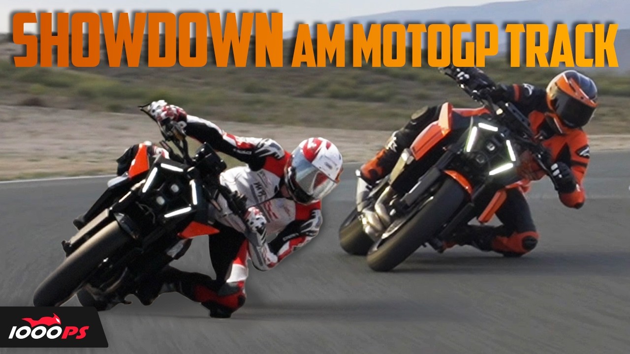 Da trennt sich die Spreu vom Weizen! KTM 1390 Super Duke R vs 990 Duke Vergleichs-Test Rennstrecke