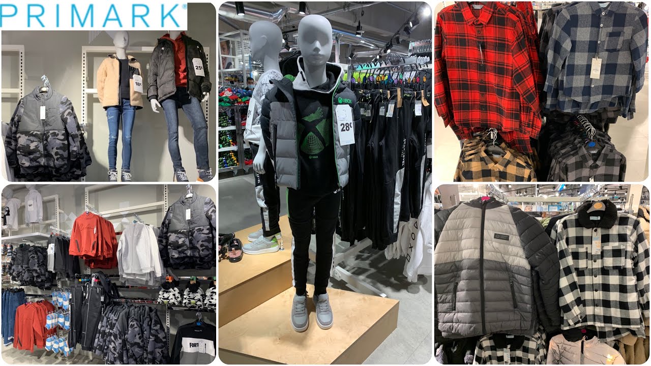 Primark kid&rsquo;s boys clothes 7-15 years new collection- October 2021