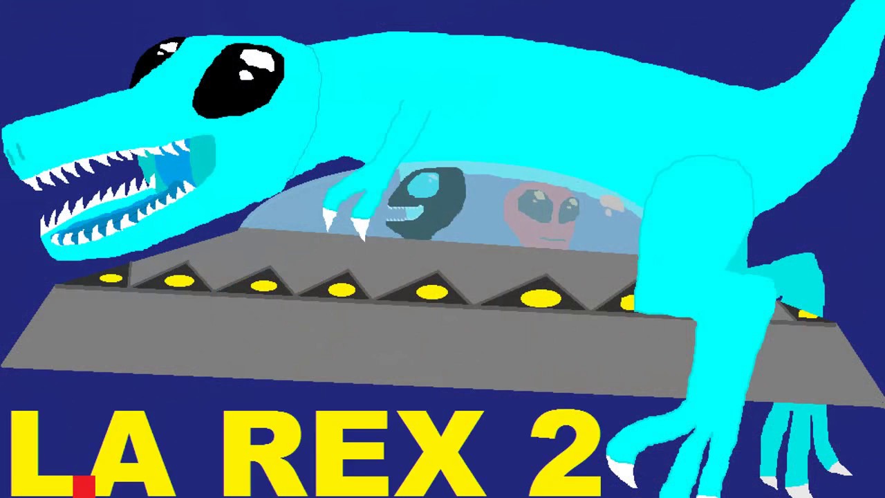 T REX V.S SPACESHIP! [#2 FINAL] L.A REX