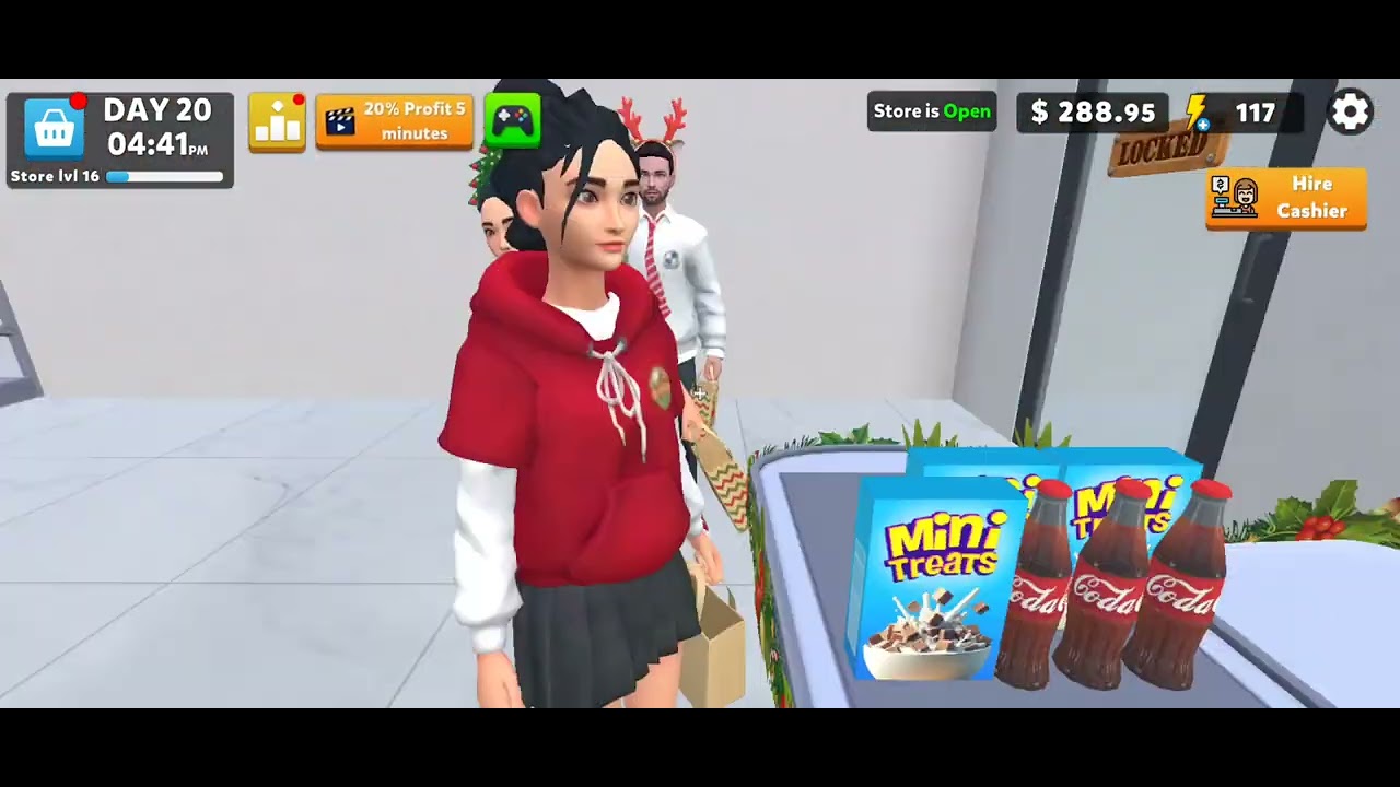 It was fun today| my supermarket| supermarket simulator game 