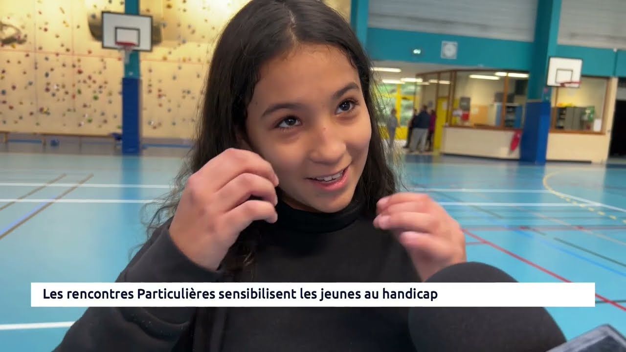 HANDICAP: Les Rencontres Particulières sensibilisent les jeunes au handicap