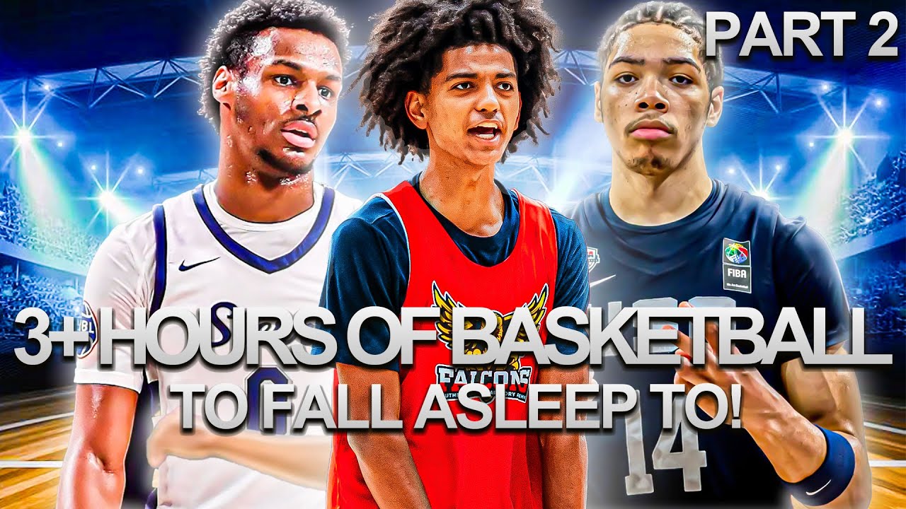 3 Hours Of the BEST Highschool Basketball Highlights to FALL ASLEEP TO! Part 2