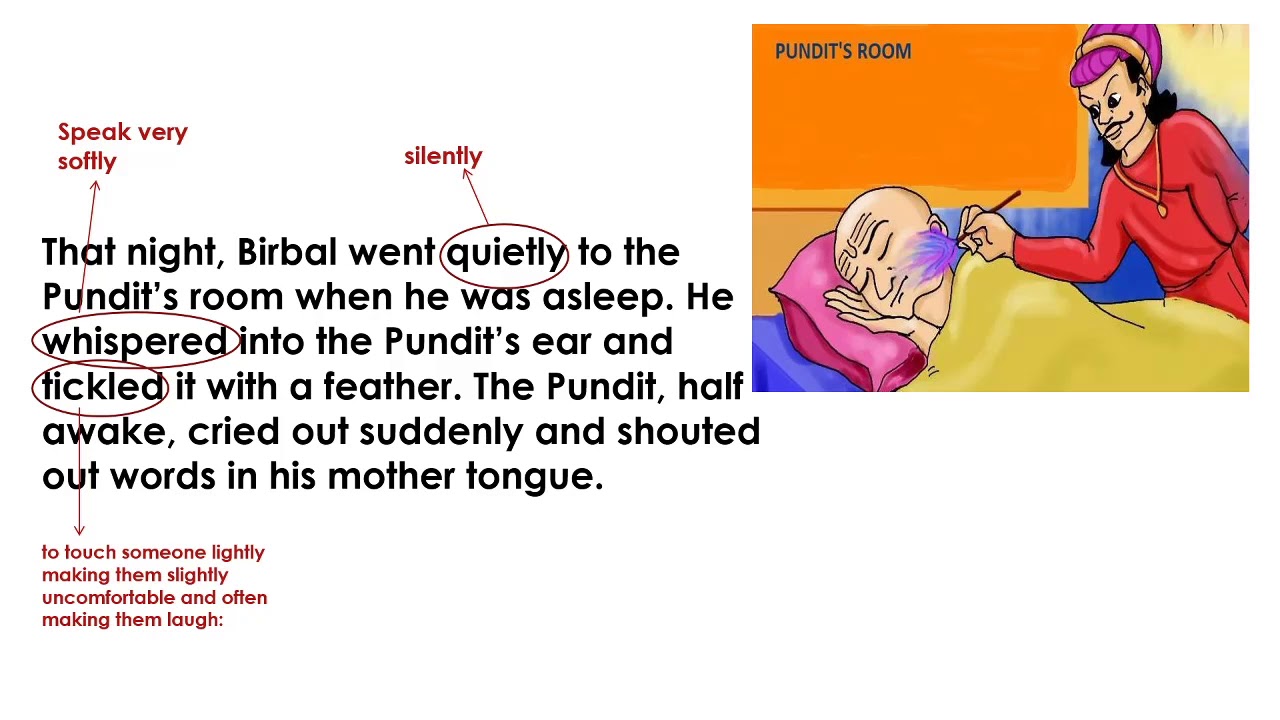 The scholar's mother tongue, Class -4, NCERT