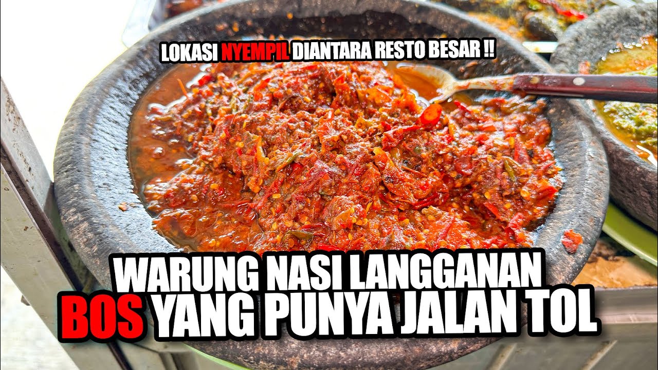 WARUNG SUNDA PRASMANAN LANGGANAN JUSUF HAMKA !!